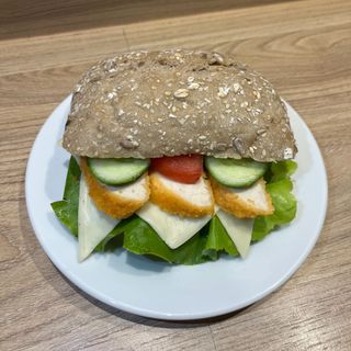 kanapka ser i kurczak 