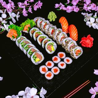 Zestaw Salmon 34 sztuki