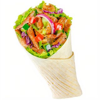 Kebab Tortilla na cienkim cieście