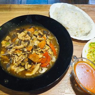 Kurczak z pieczarkami duże 450g 