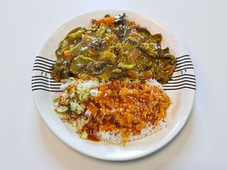 Wieprzowina w curry z pieczarkami małe 350g