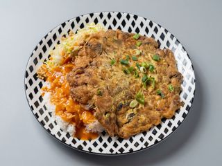 Omlet z wieprzowiną 