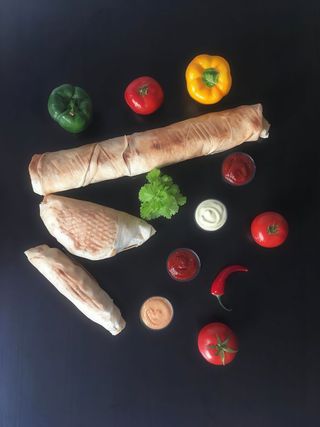 Rollo kebab średni