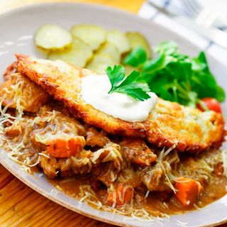 Placek po zbójnicku + Coca-Cola Zero 0,5L