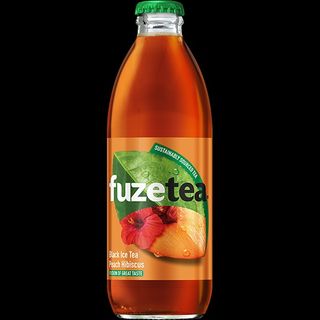 FuzeTea brzoskwiniowa z czarną herbatą i hibiskusem 0.25l