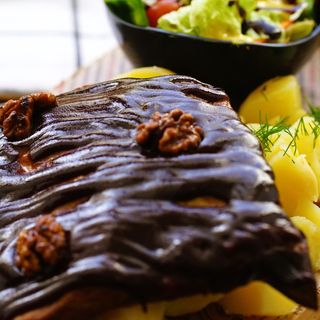 Żeberka BBQ + Coca-Cola Zero 0,5l