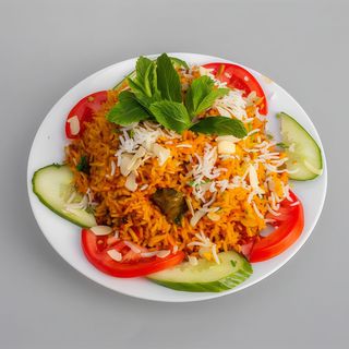 Biryani z krewetkami