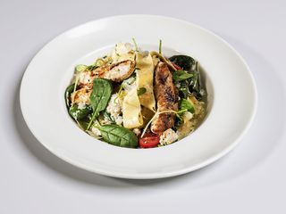 Pappardelle con pollo