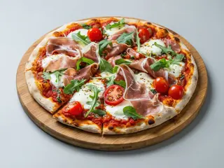 Pizza Con Spinaci