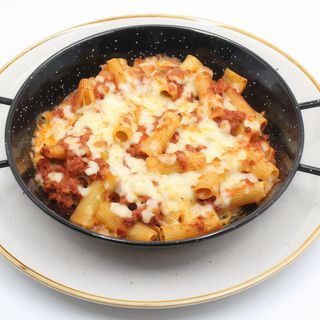 Rigatoni al forno bolognese