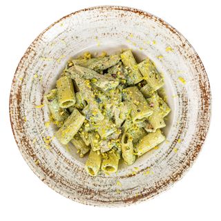 Rigatoni con funghi e ricotta