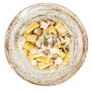 Rigatoni con pollo