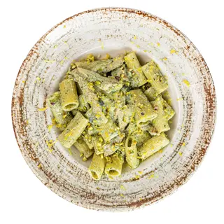 Rigatoni con funghi e ricotta