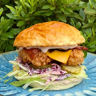 Bacon Cheese Fried Chicken