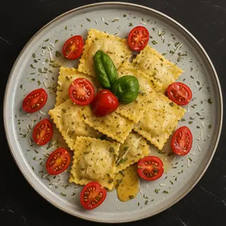 Ravioli Rosso z Wołowiną