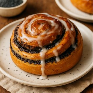 Drożdżówka z makiem 