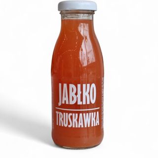 Sok z jabłek i truskawek