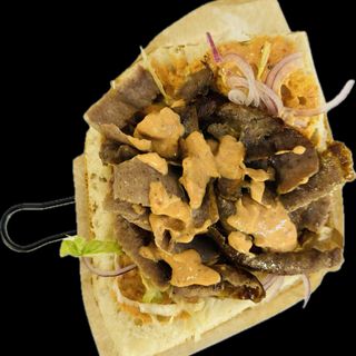 Kebab w bułce mały