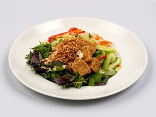 Bún đậu nam bộ z tofu wegański