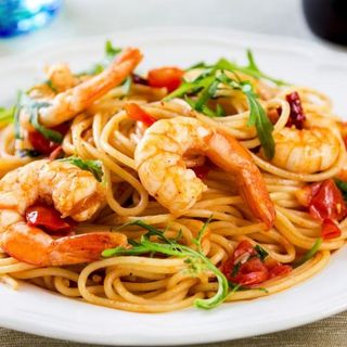 Spaghetti z krewetkami 350g
