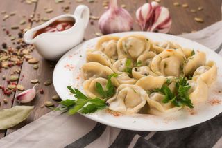 Pelmeni z mięsem (10 sztuk)