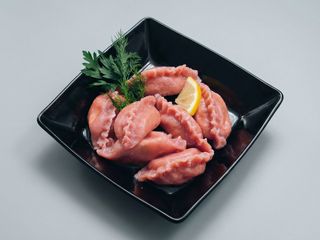 Pierogi z łososiem 7 sztuk