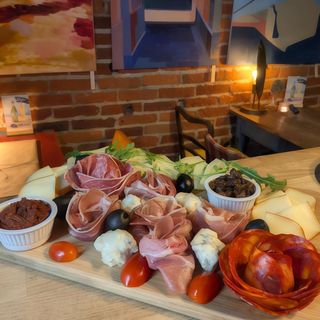 Deska serów i wędlin