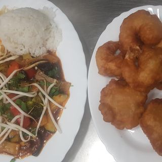 Krewetki królewskie chrupiące