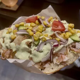 Kebab w bułce
