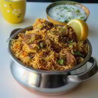 Lamb  Hyderabadi Biryani