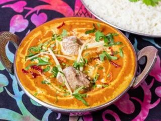 Lamb tikka butter masala
