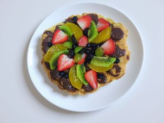 Gofr bąbelkowy z 3 składnikami