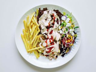 Talerz z kurczakiem mały