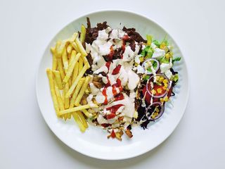 Talerz z kurczakiem mega