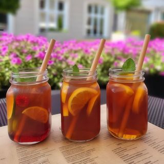 Herbata mrożona malinowa 450 ml