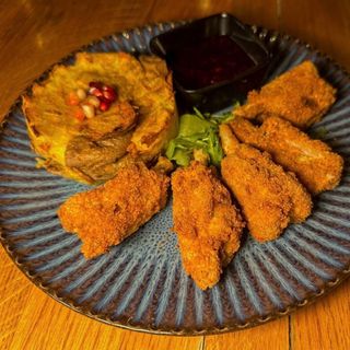 PANIEROWANE ŻEBRO WIEPRZOWE 450G