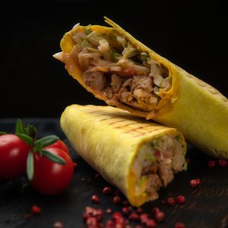 Lawasz samym mięsem