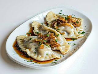 Pierogi z kapustą i grzybami