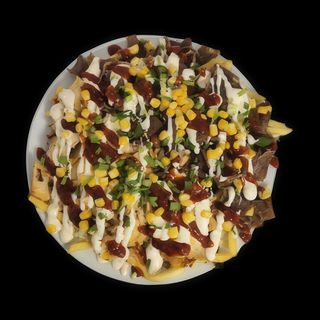 Frytki z posypką Duże