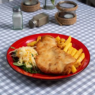 Filet z kurczaka w płatkach kukurydzianych