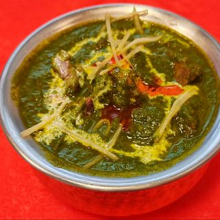 Dharan mutton palak