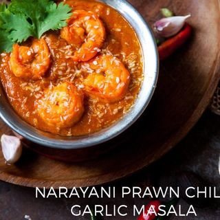 Naravani prawn chilli garlic masala 6szt