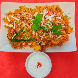 Paneer biryani