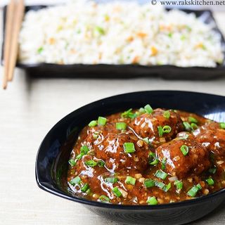 Veg ball manchurian