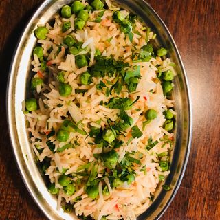 Green peas rice