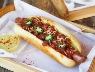 Hot Dog Chilli Con Carne