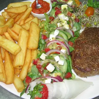 Rib eye steak