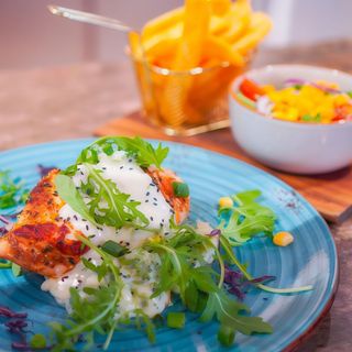 Filet z kurczaka z brokułami