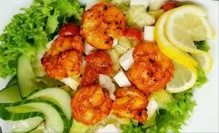 Shrimps Tikka Salad