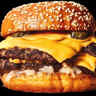 Smash Burger Blue Cheese